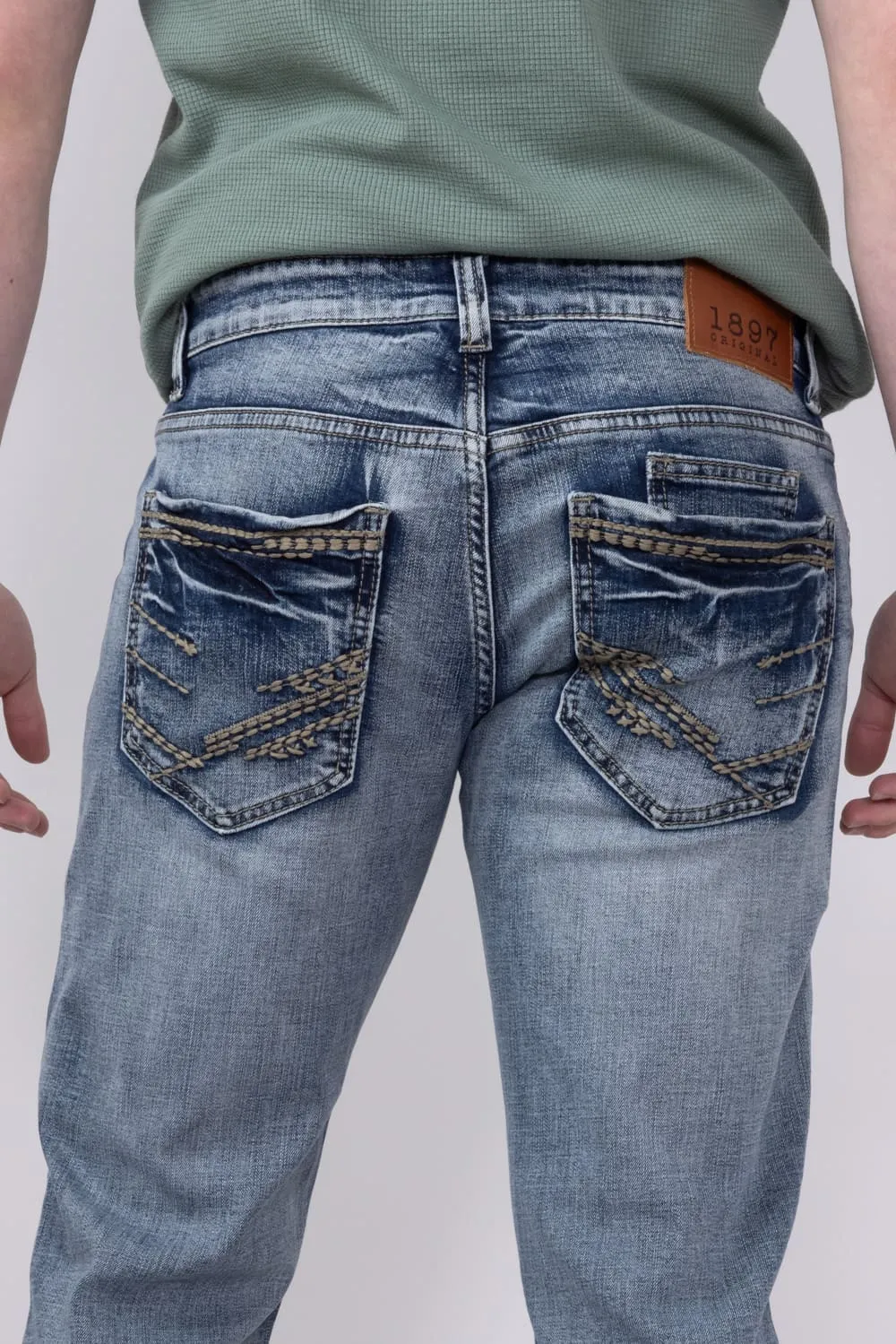 1897 Original Chris Straight Fit Jeans for Men | 2107-CHRIS