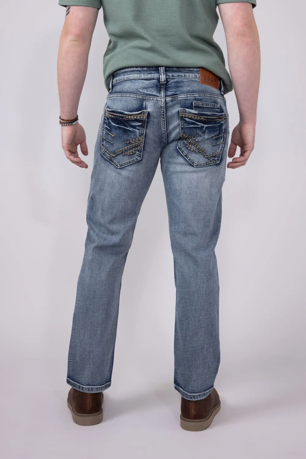 1897 Original Chris Straight Fit Jeans for Men | 2107-CHRIS