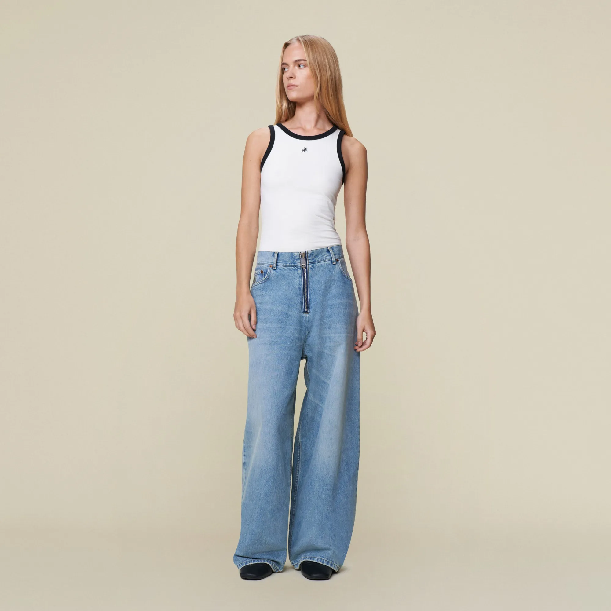 Akira Jackson Dirty Vintage - Low Rise Wide Fit