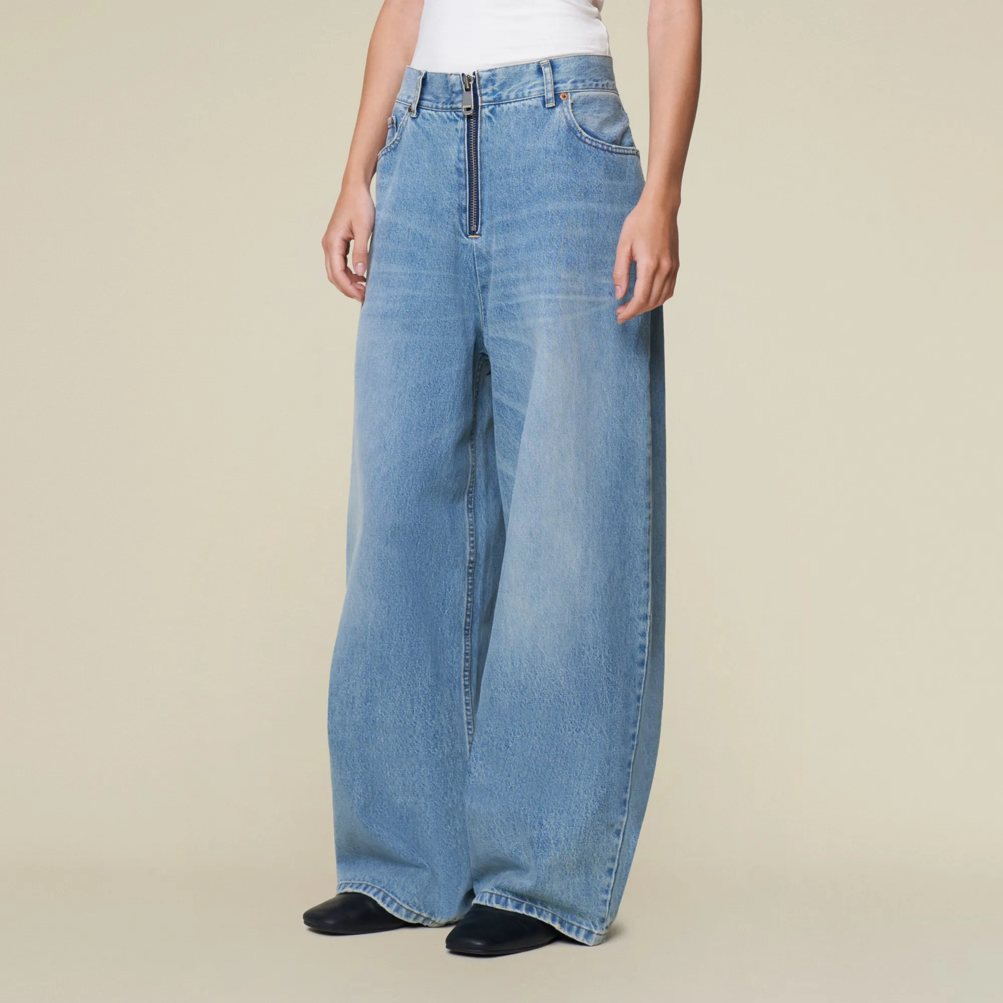 Akira Jackson Dirty Vintage - Low Rise Wide Fit