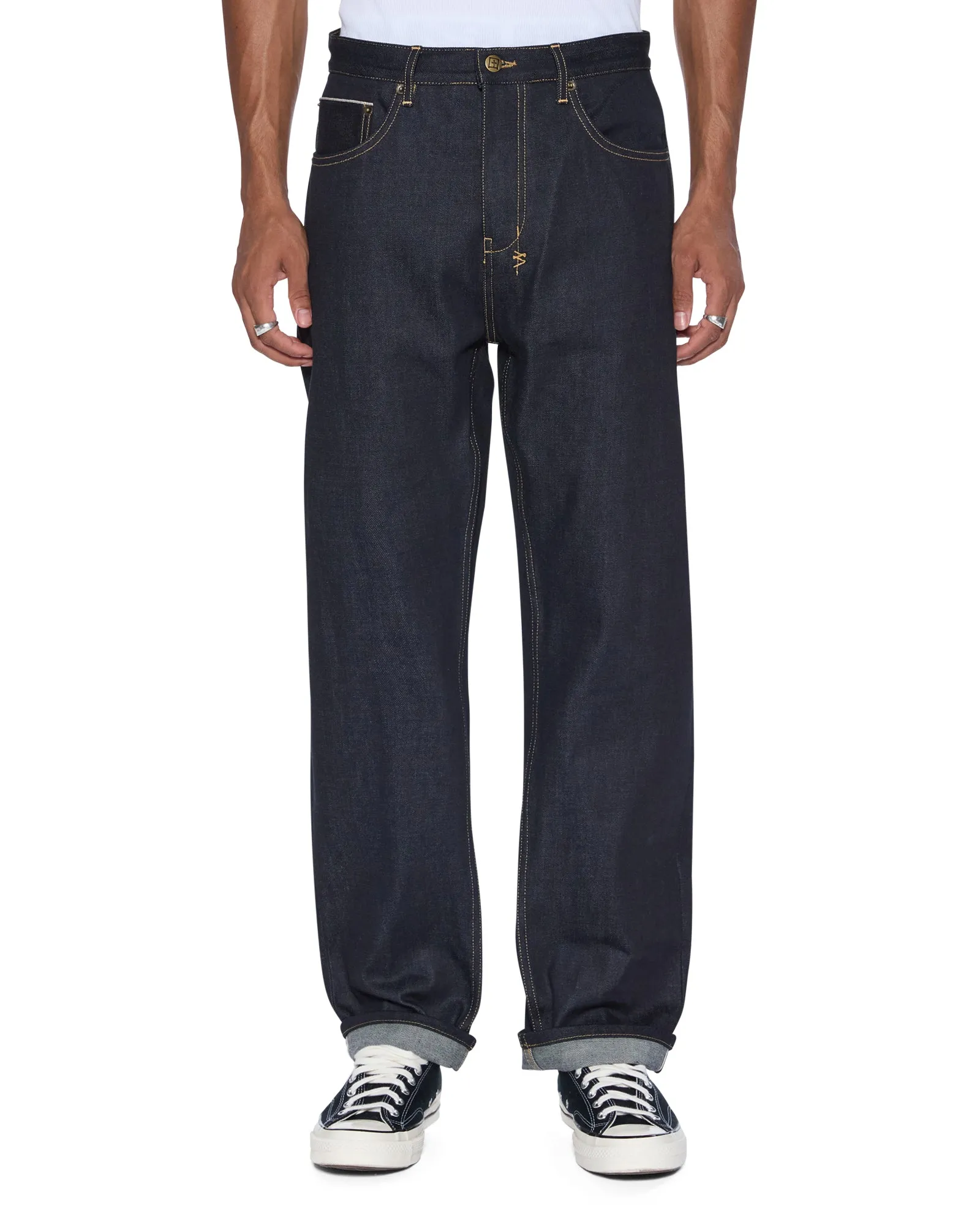 ANTI K SELVEDGE RAW BLUE