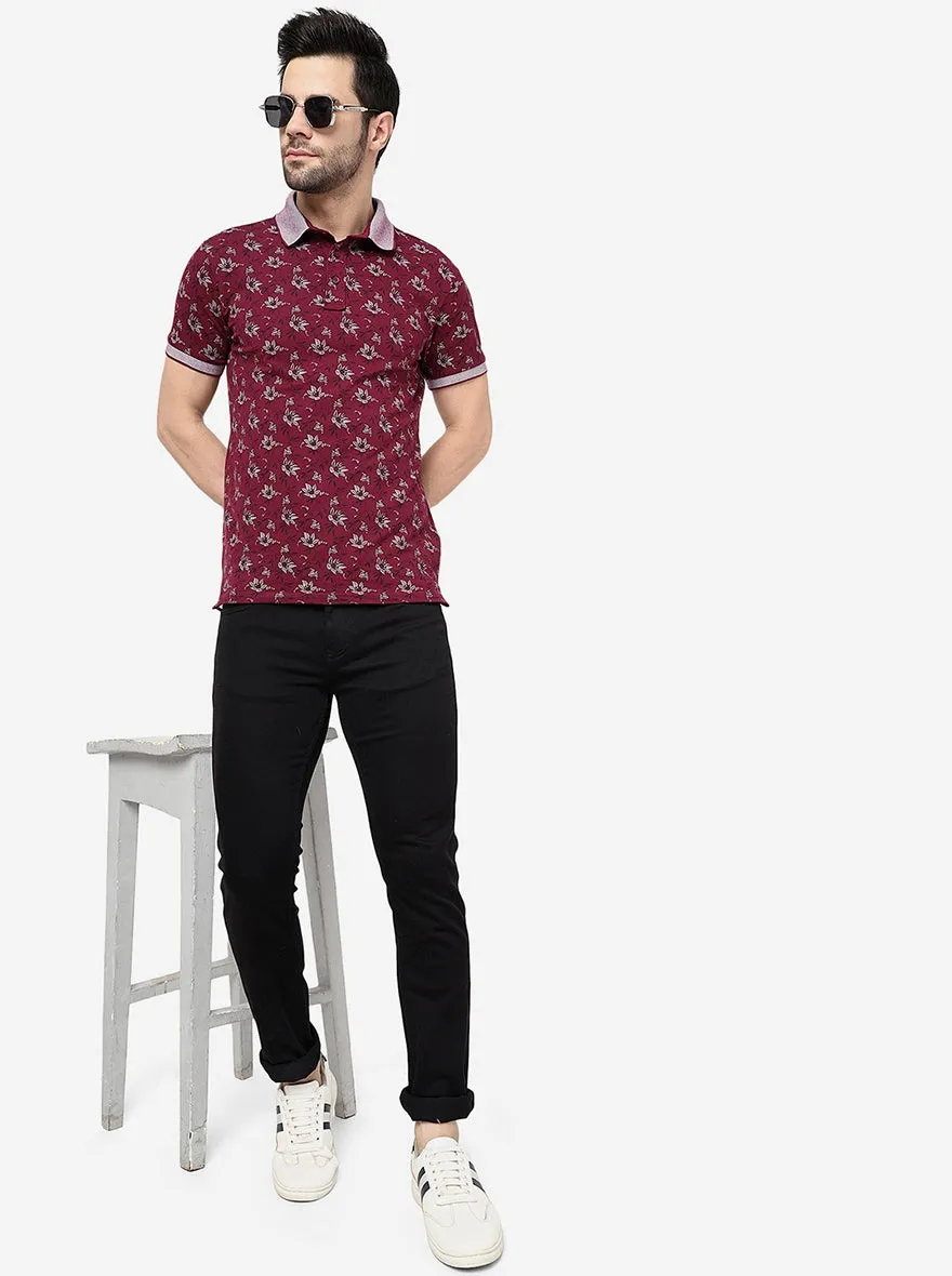 Black Solid Narrow Fit Jeans | Greenfibre