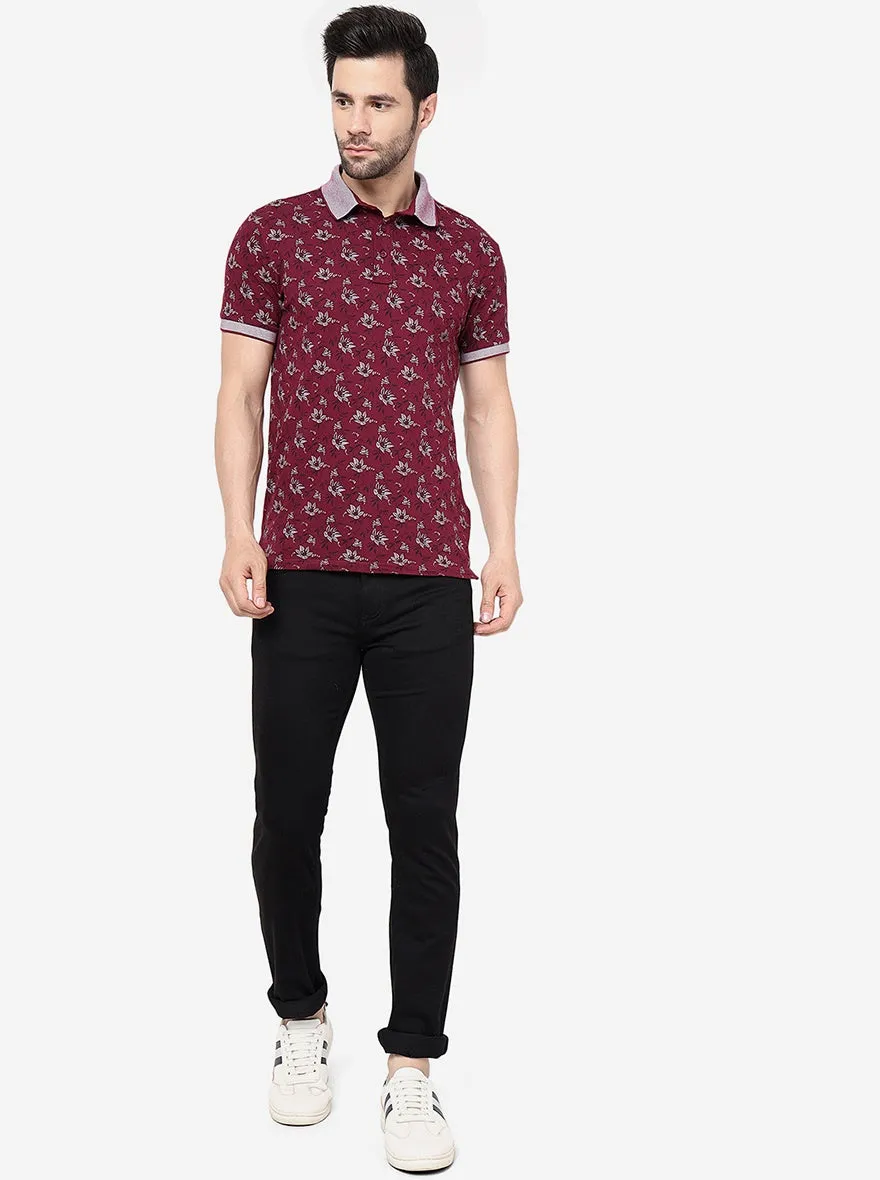 Black Solid Narrow Fit Jeans | Greenfibre
