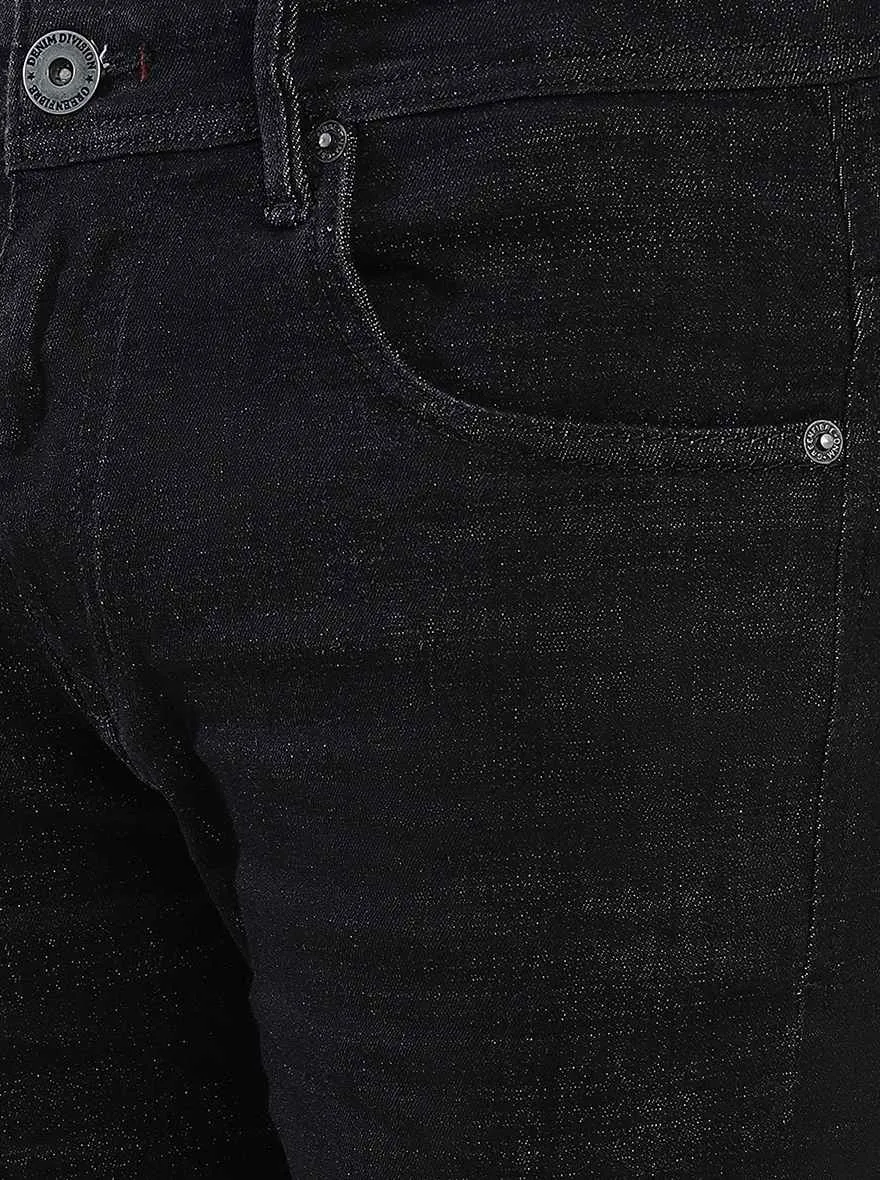 Black Washed Narrow Fit Jeans | Greenfibre