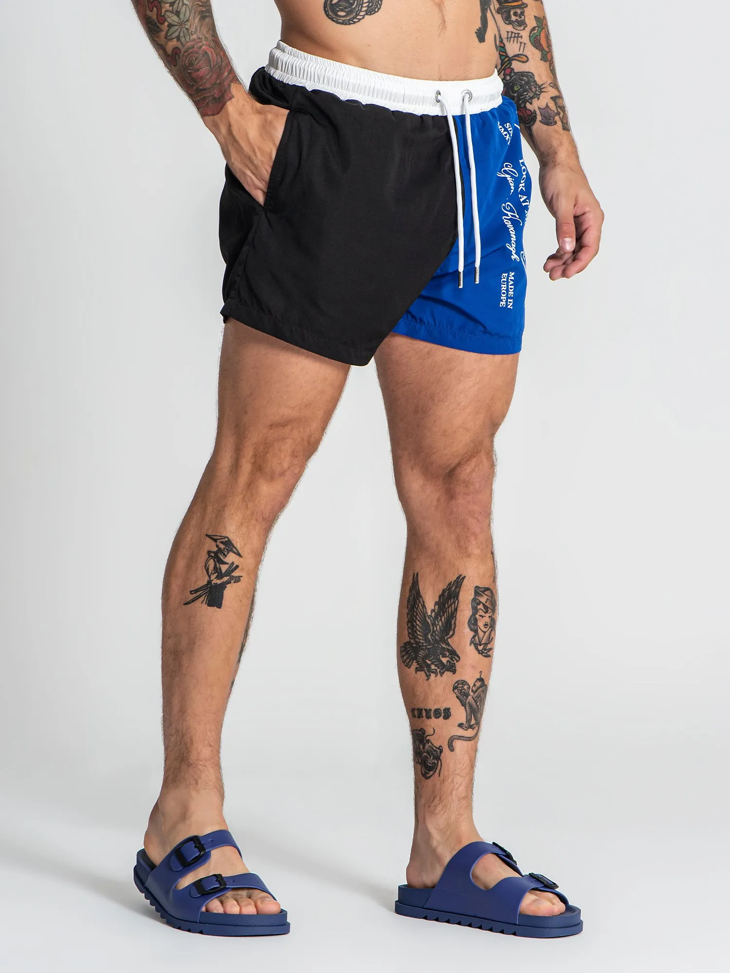 Blue Showstopper Swimshorts