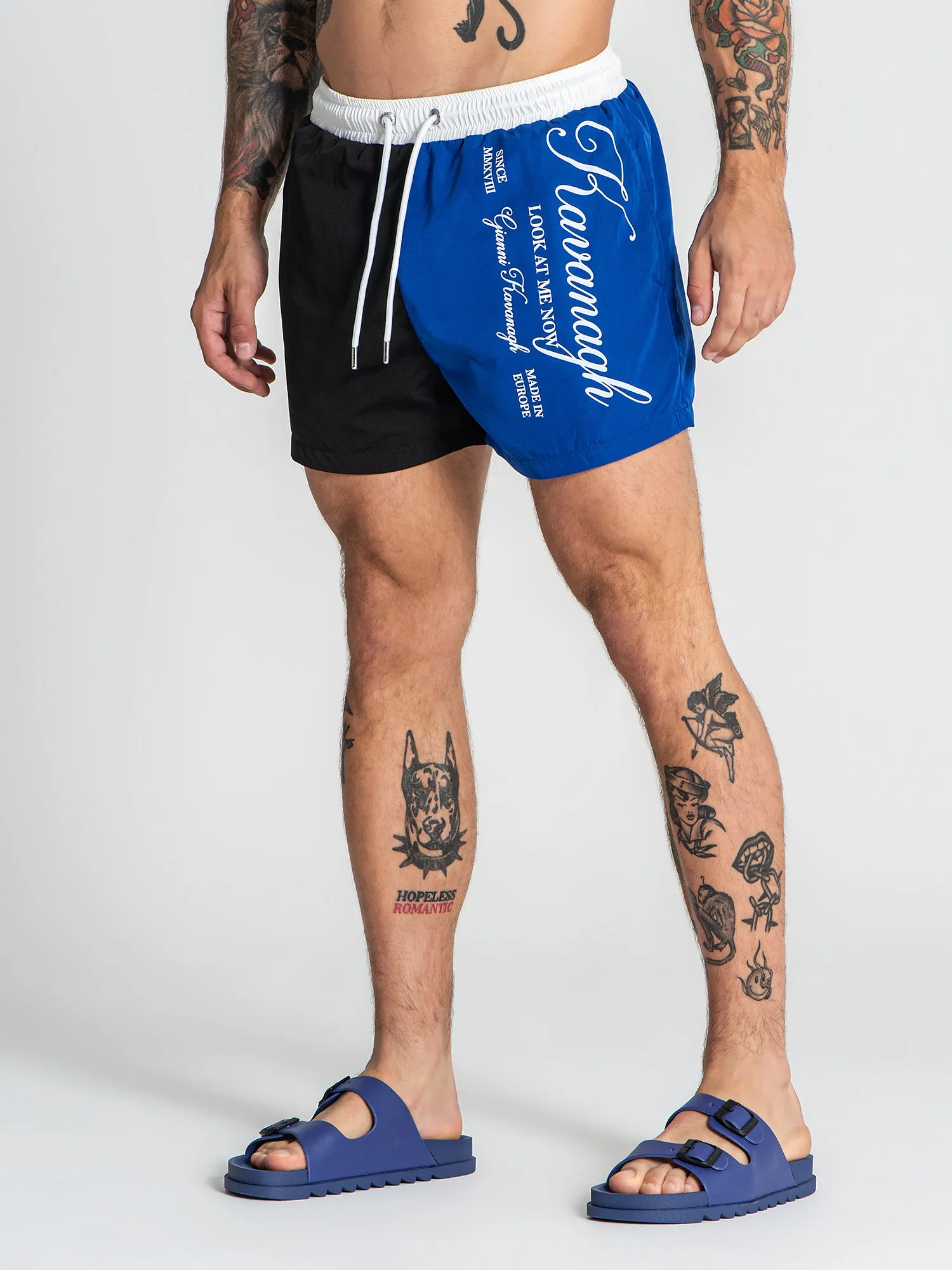 Blue Showstopper Swimshorts