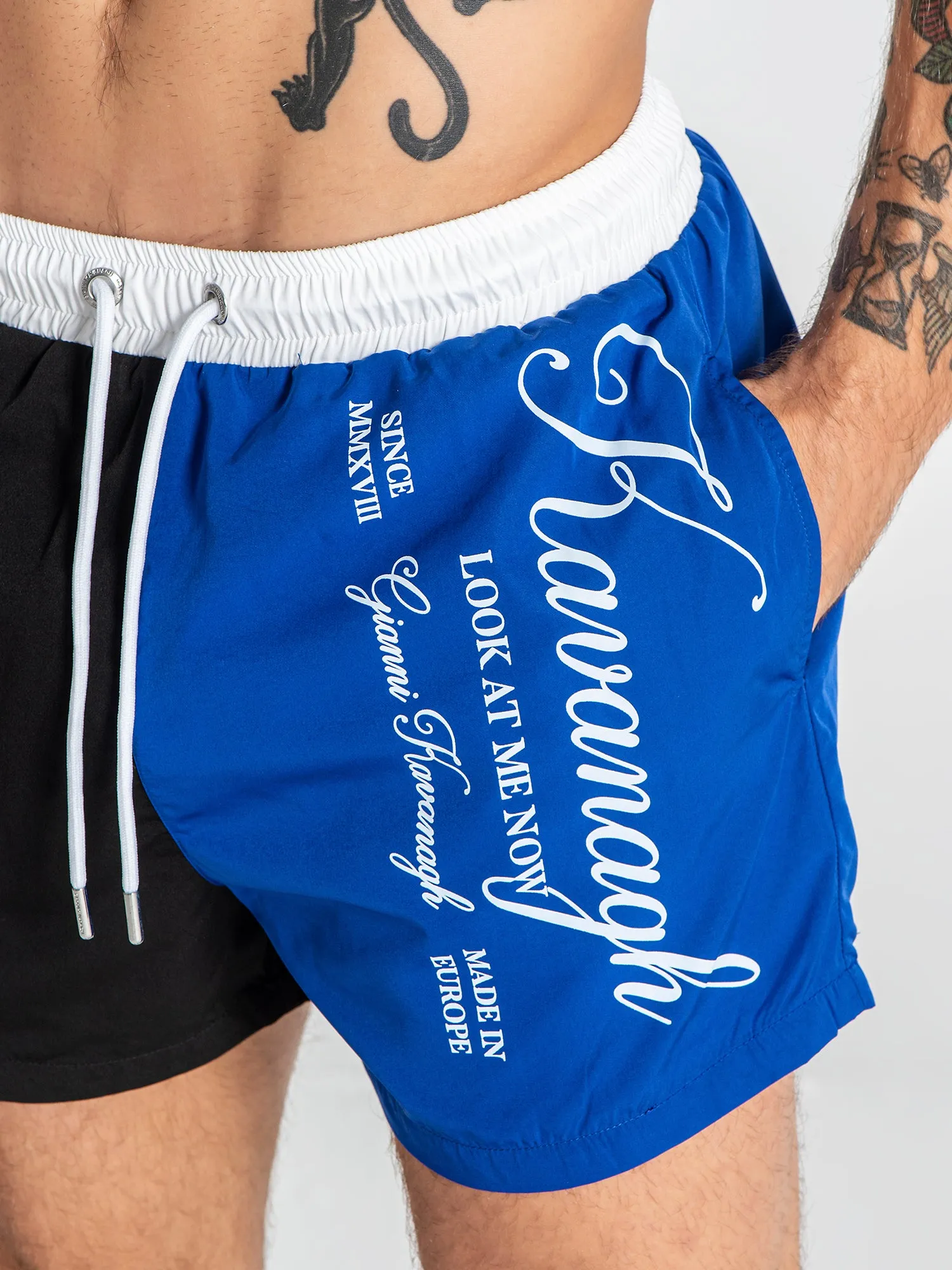 Blue Showstopper Swimshorts
