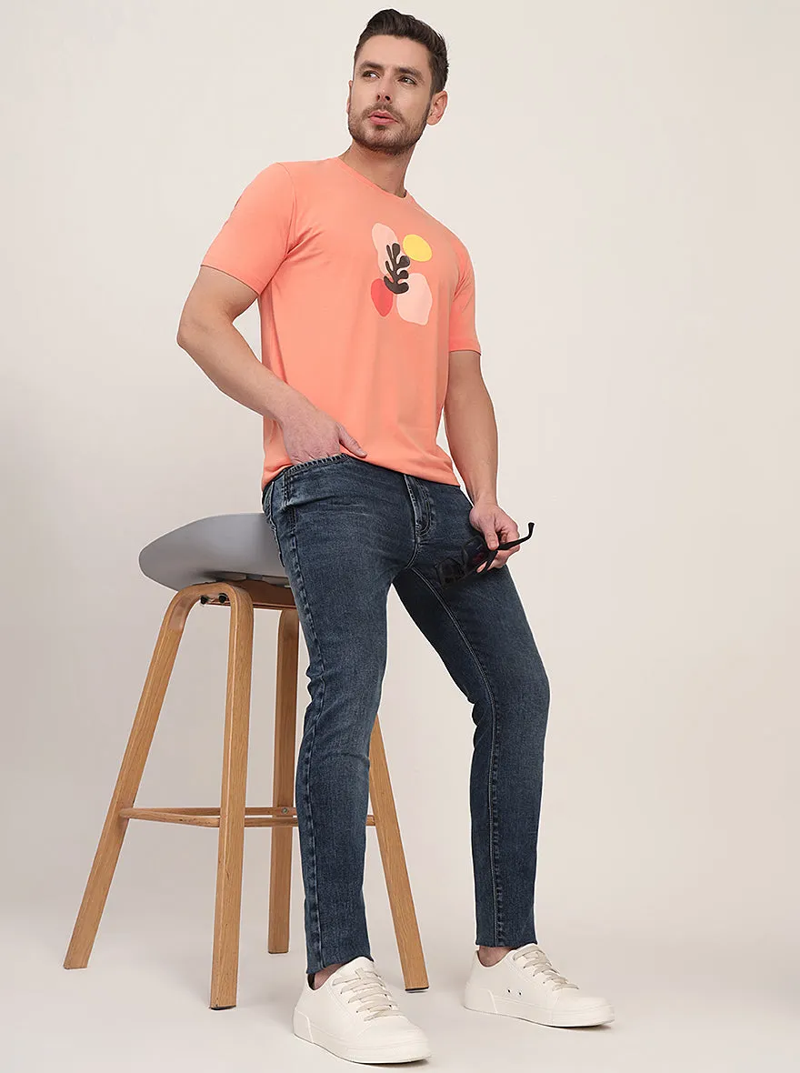 Blue Washed Slim Fit Jeans | JadeBlue