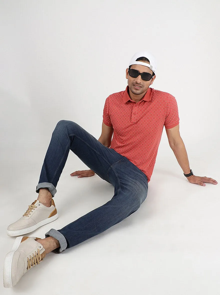 Blue Washed Slim Fit Jeans | JadeBlue