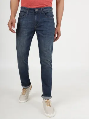 Blue Washed Slim Fit Jeans | JadeBlue