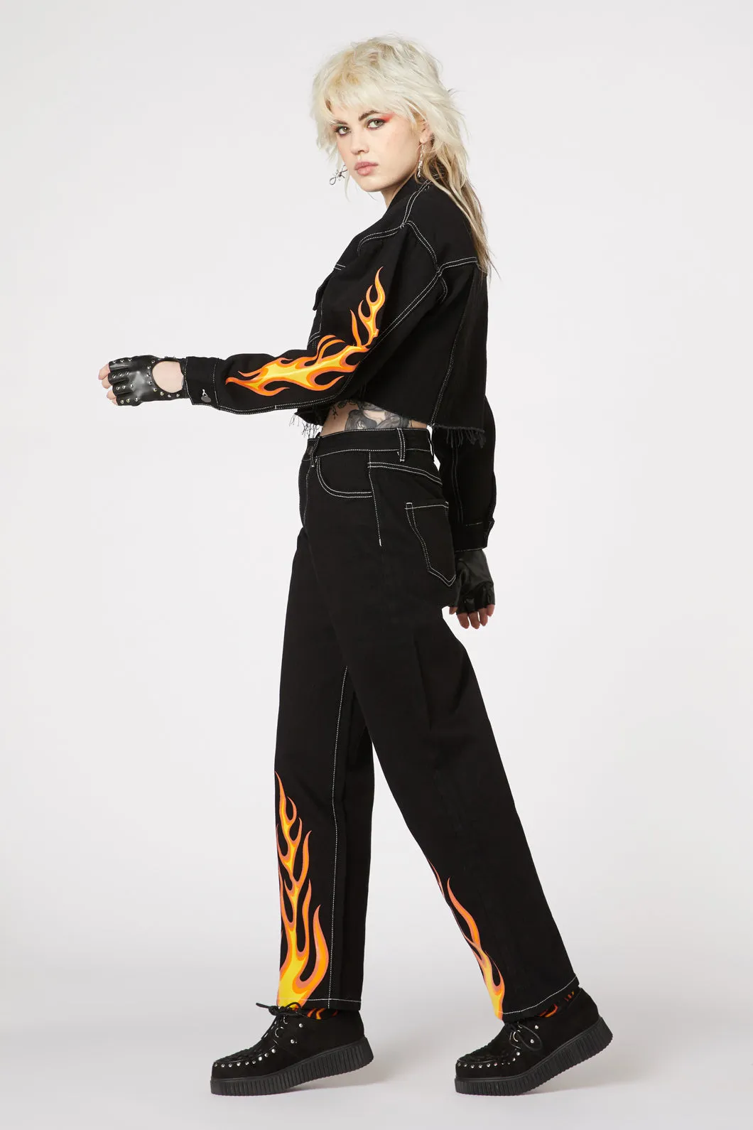 Burn Baby Denim Jeans