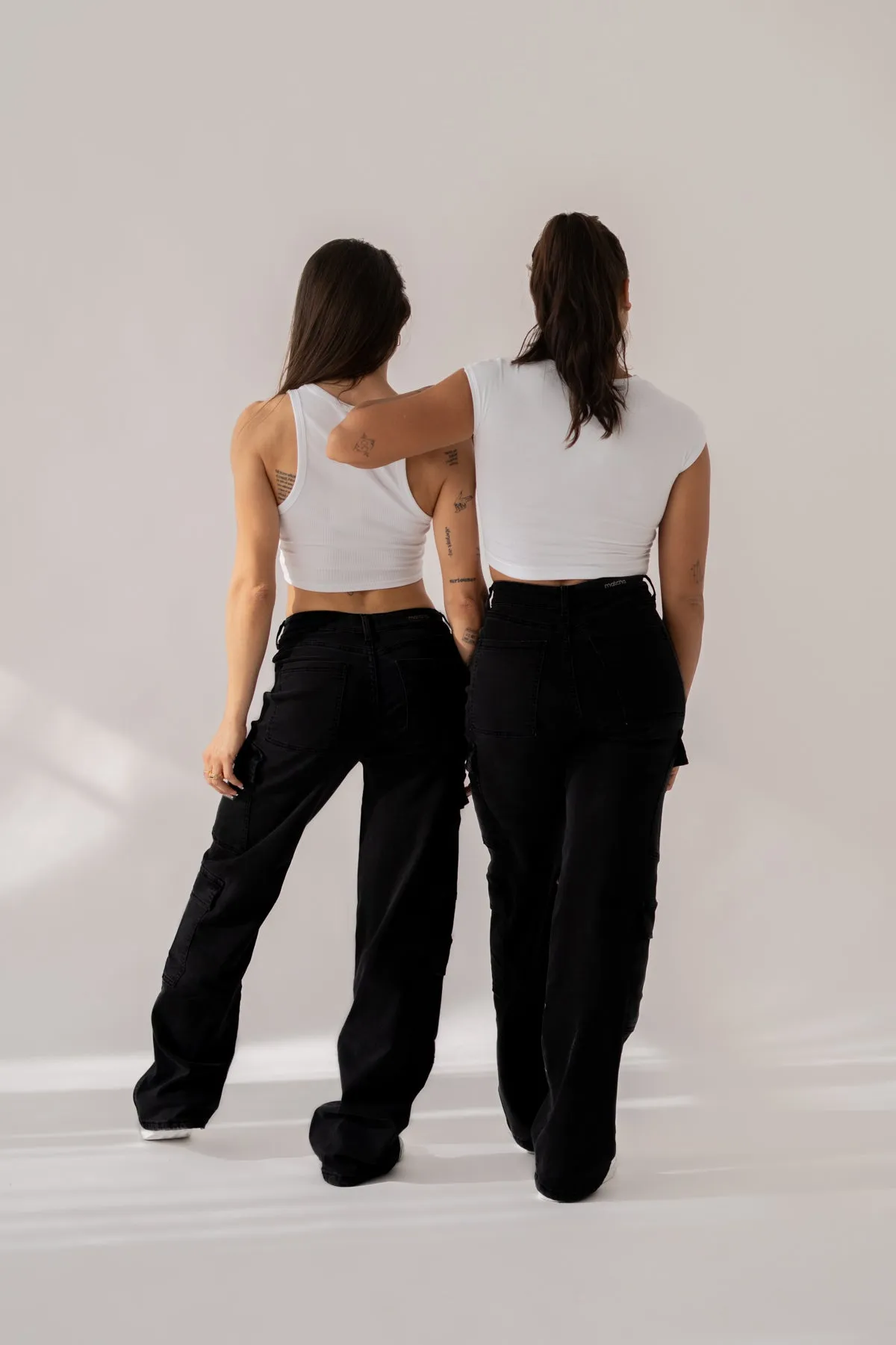 CARGO HIGH RISE - BLACK