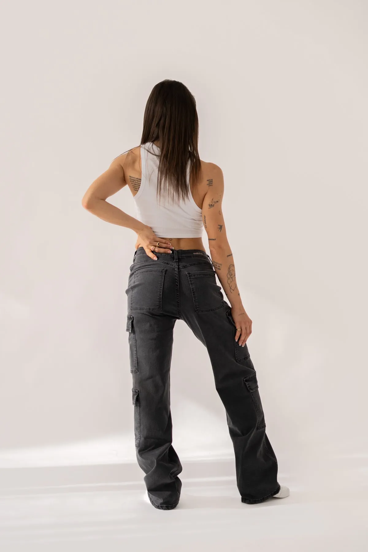 CARGO HIGH RISE - GREY