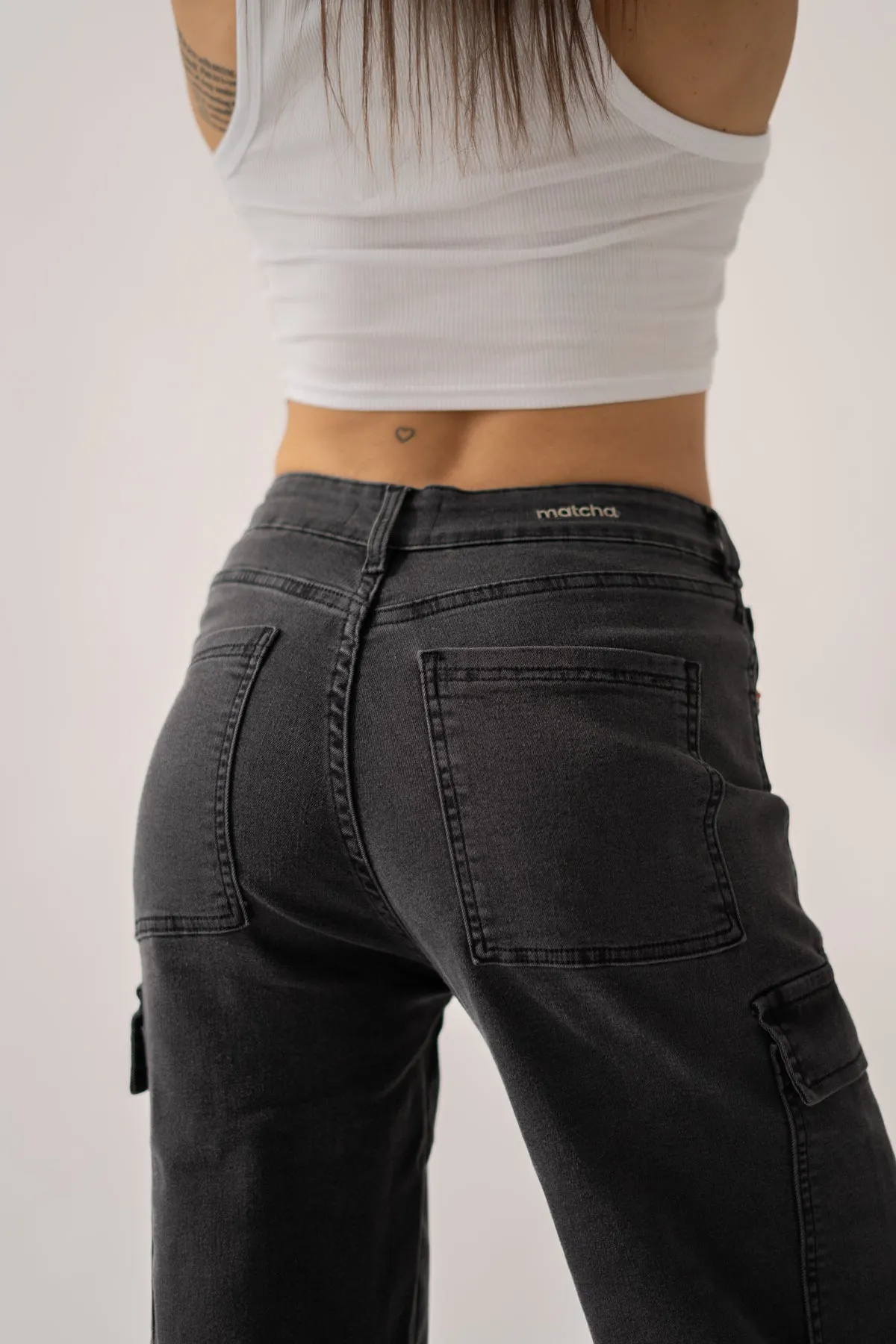 CARGO HIGH RISE - GREY