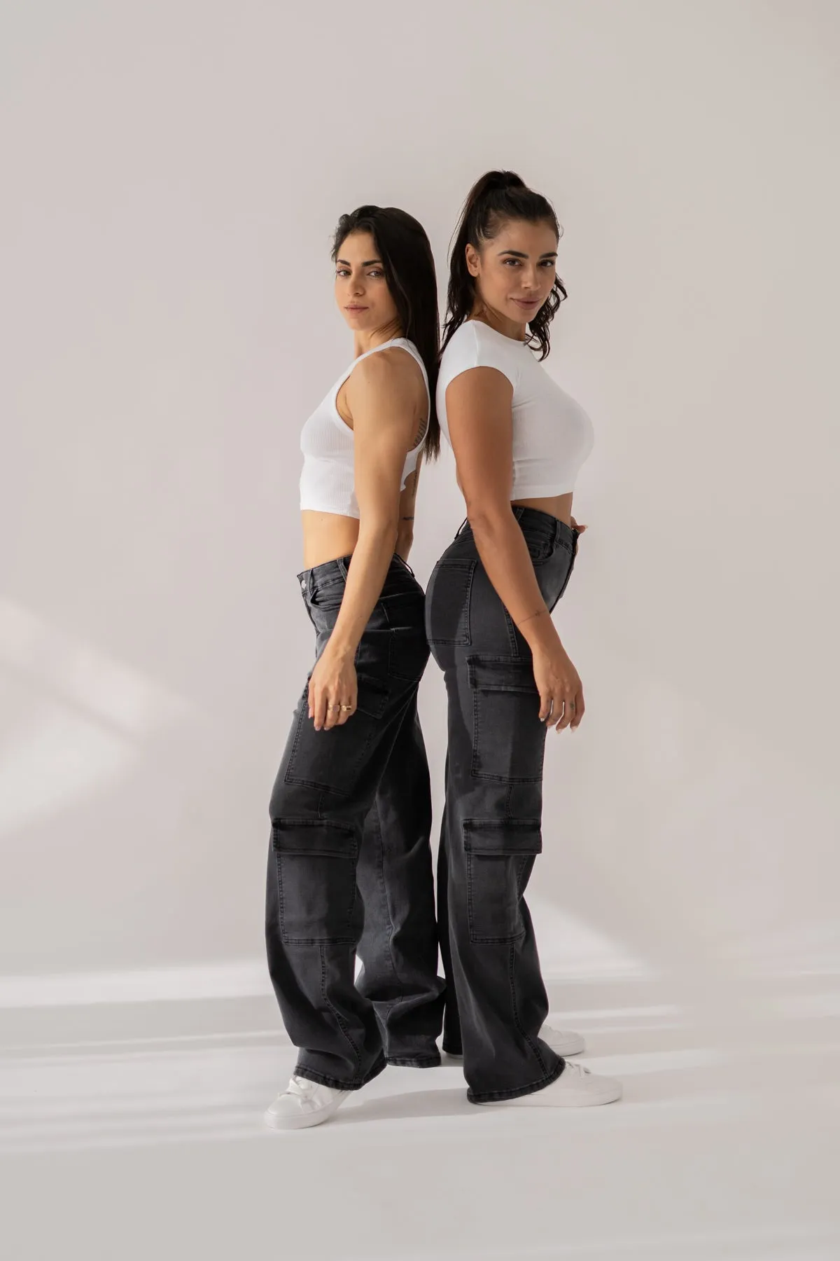 CARGO HIGH RISE - GREY