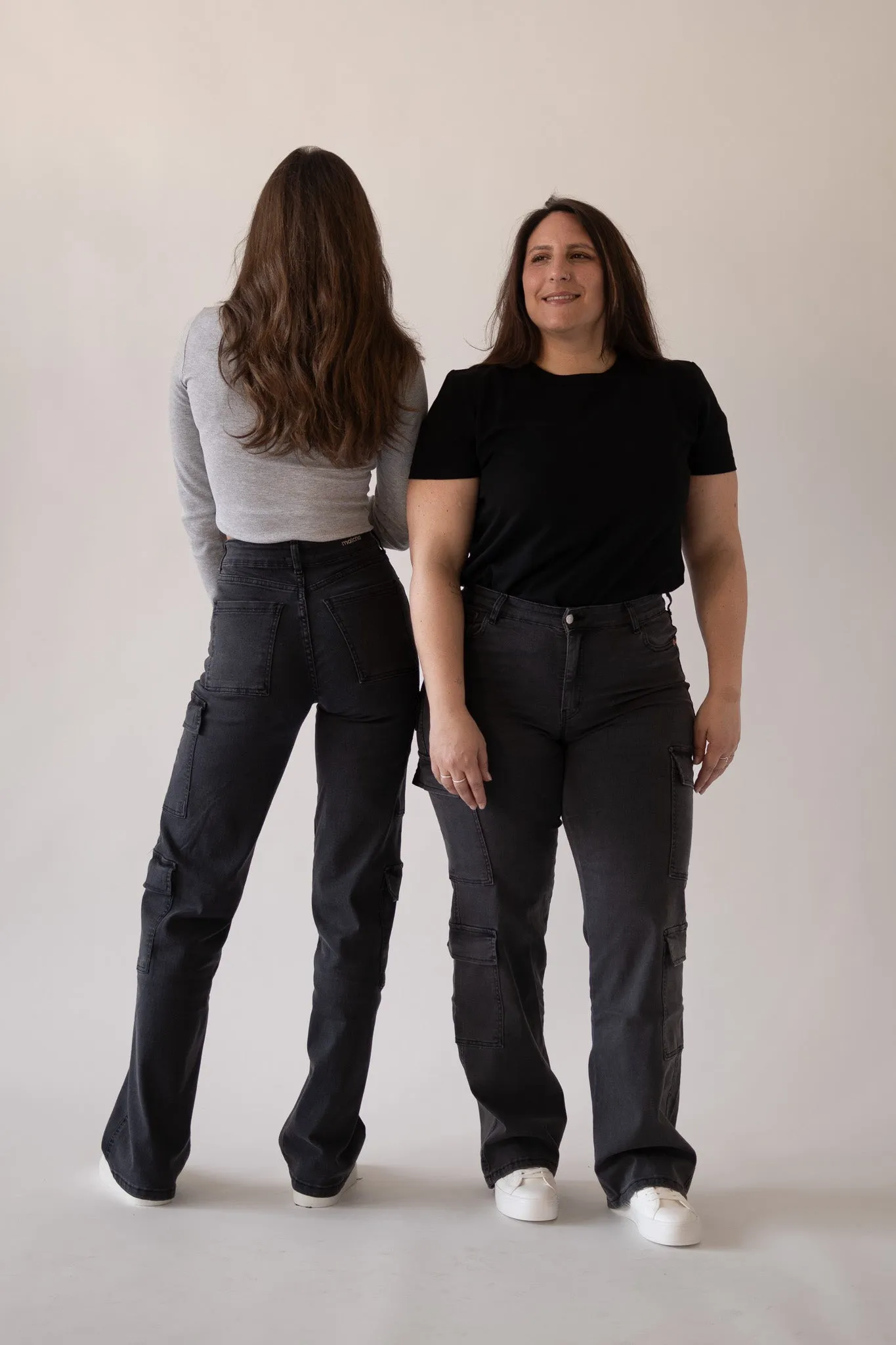 CARGO TALL HIGH RISE - GREY
