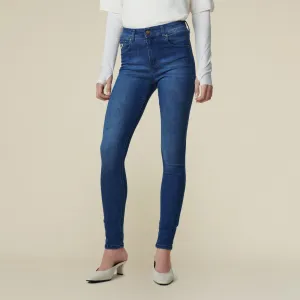 Celia Leia Teal - High Rise Skinny