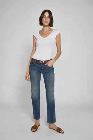 Chester Low Rise Slim Straight Dark Aged Vintage