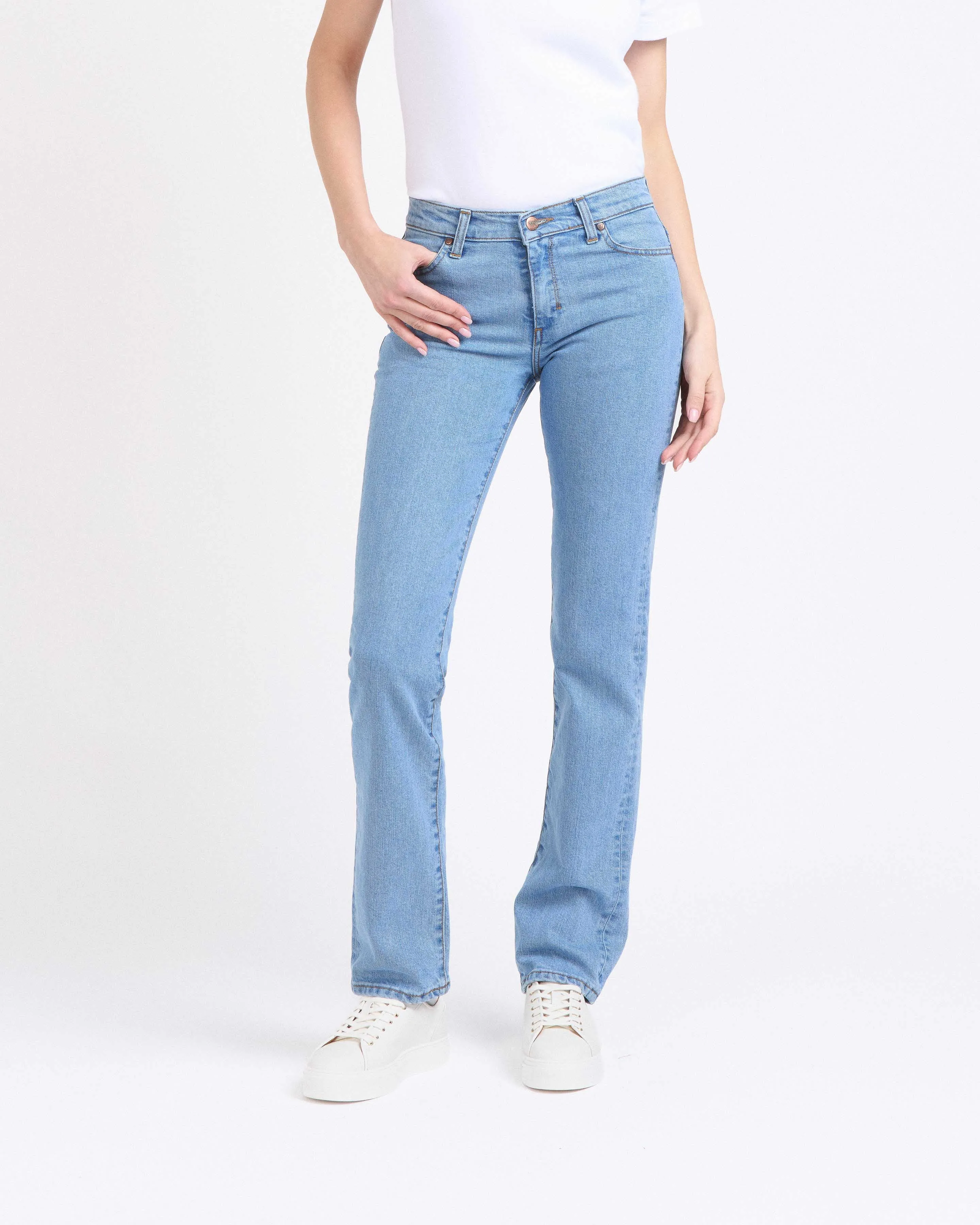 Clair women's fitted straight jeans
