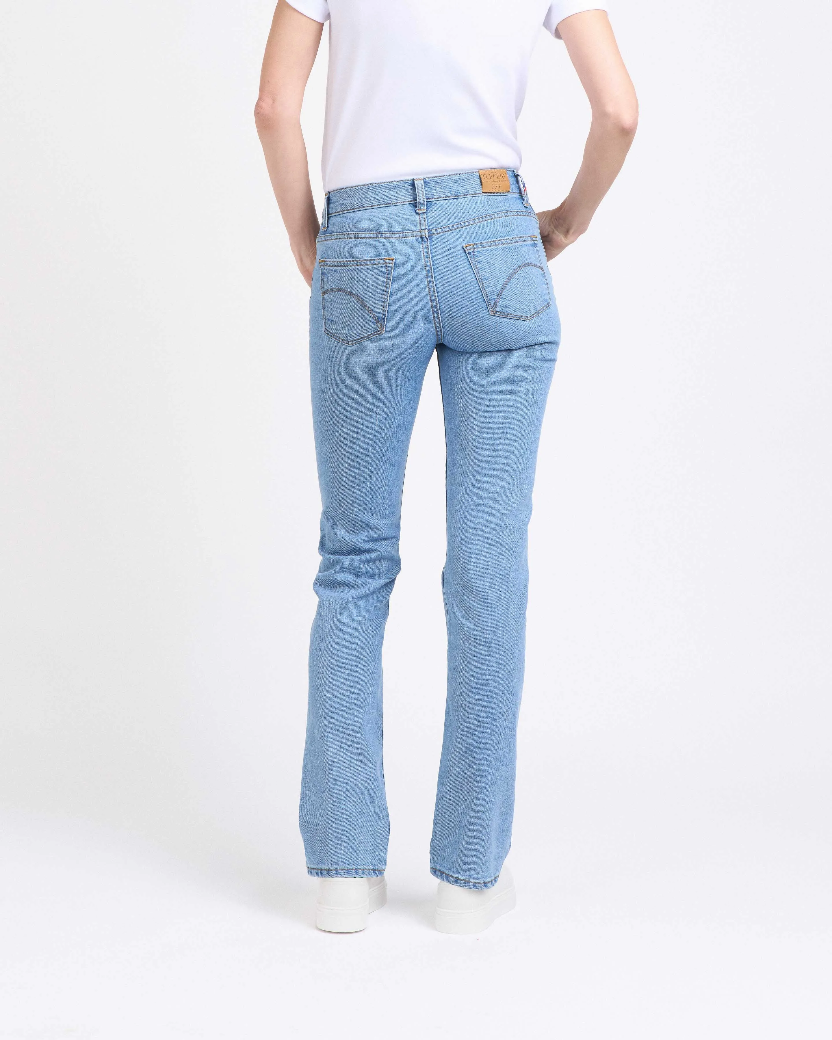 Clair women's fitted straight jeans