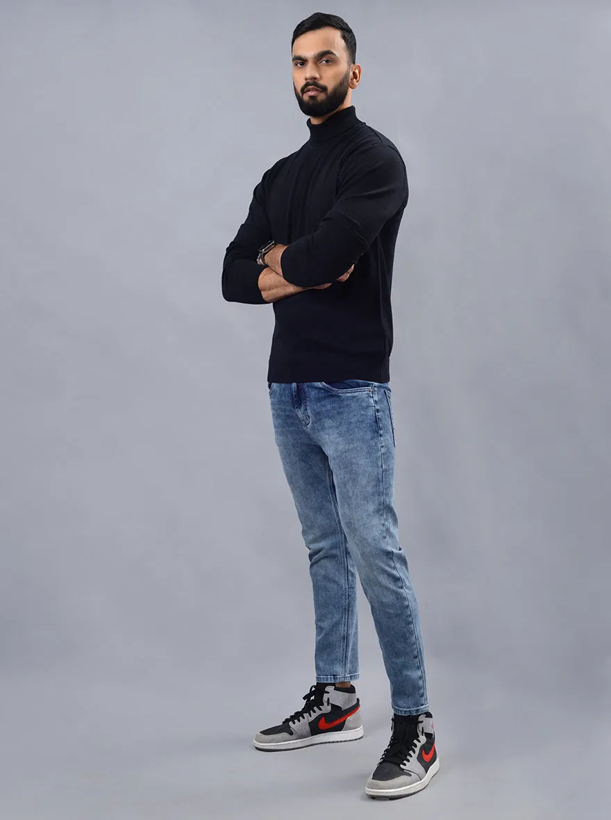 Cloudy Blue Washed Urban Fit Jeans | Greenfibre