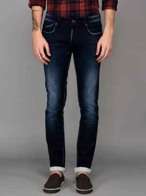 Dark Blue Slim Fit Jeans | JadeBlue