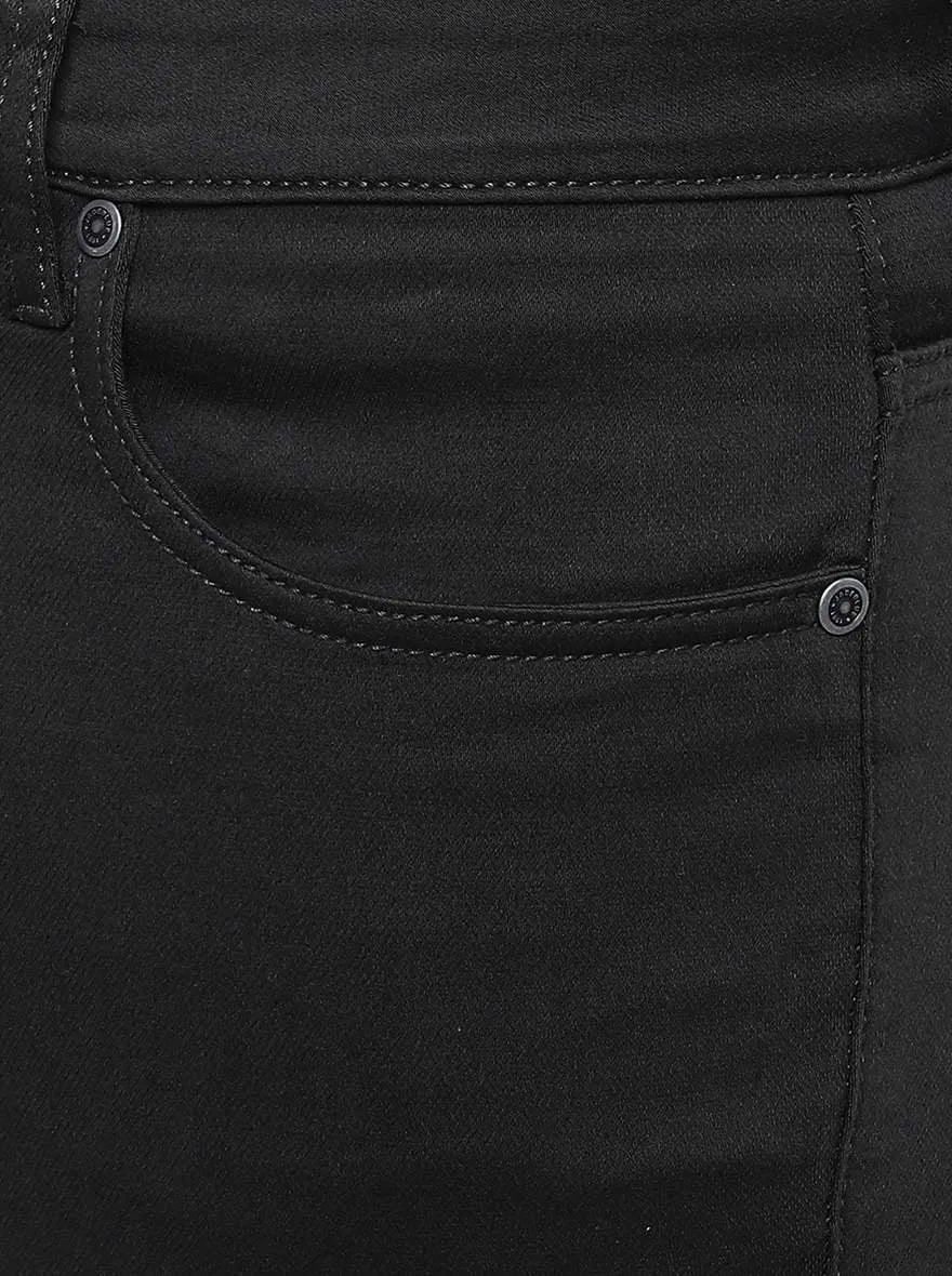 Dark Grey Washed Slim Fit Jeans | JadeBlue