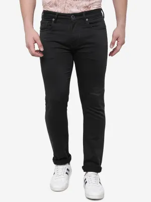 Dark Grey Washed Slim Fit Jeans | JadeBlue