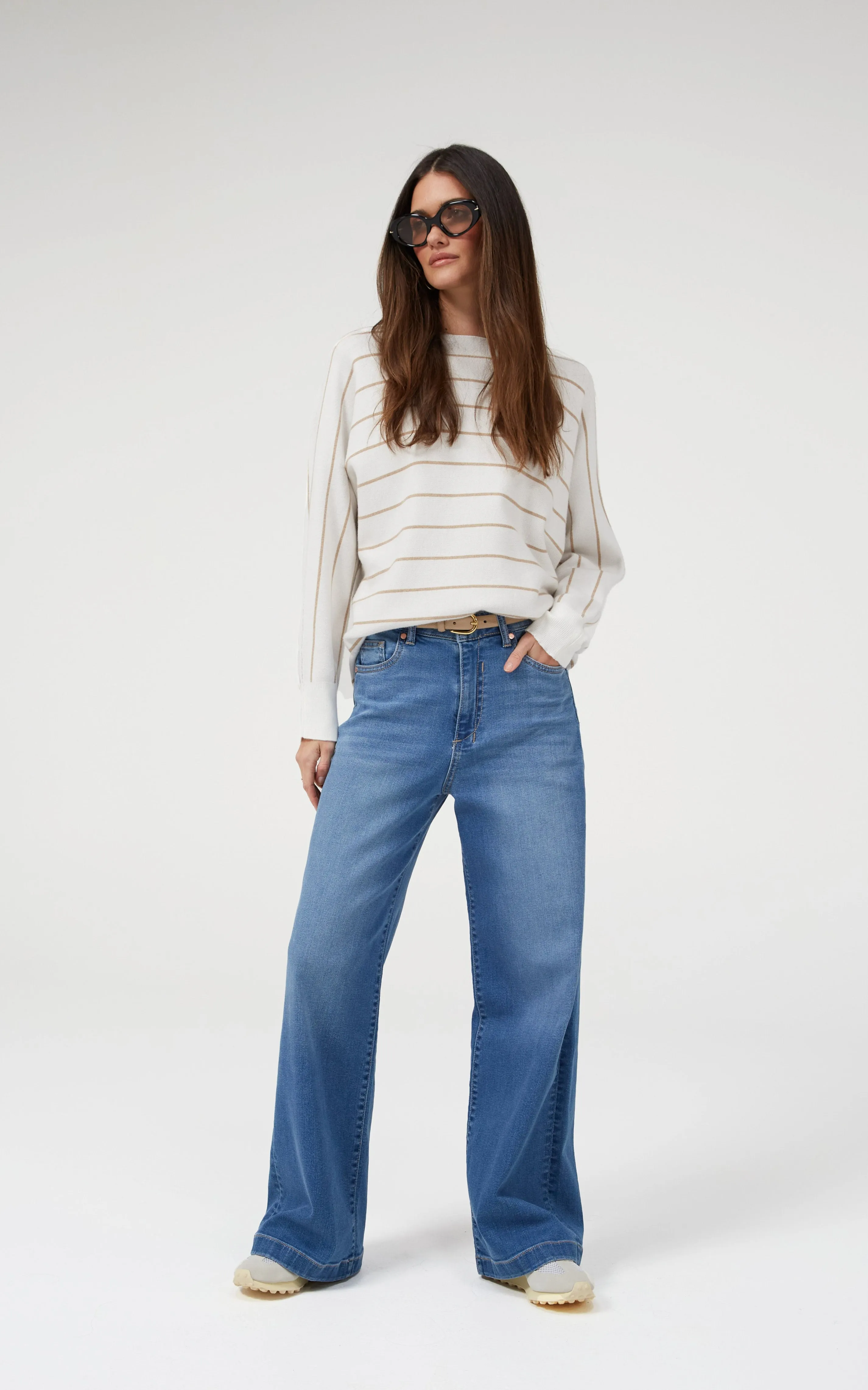 Darrie Pacific Blue Baggy Jeans