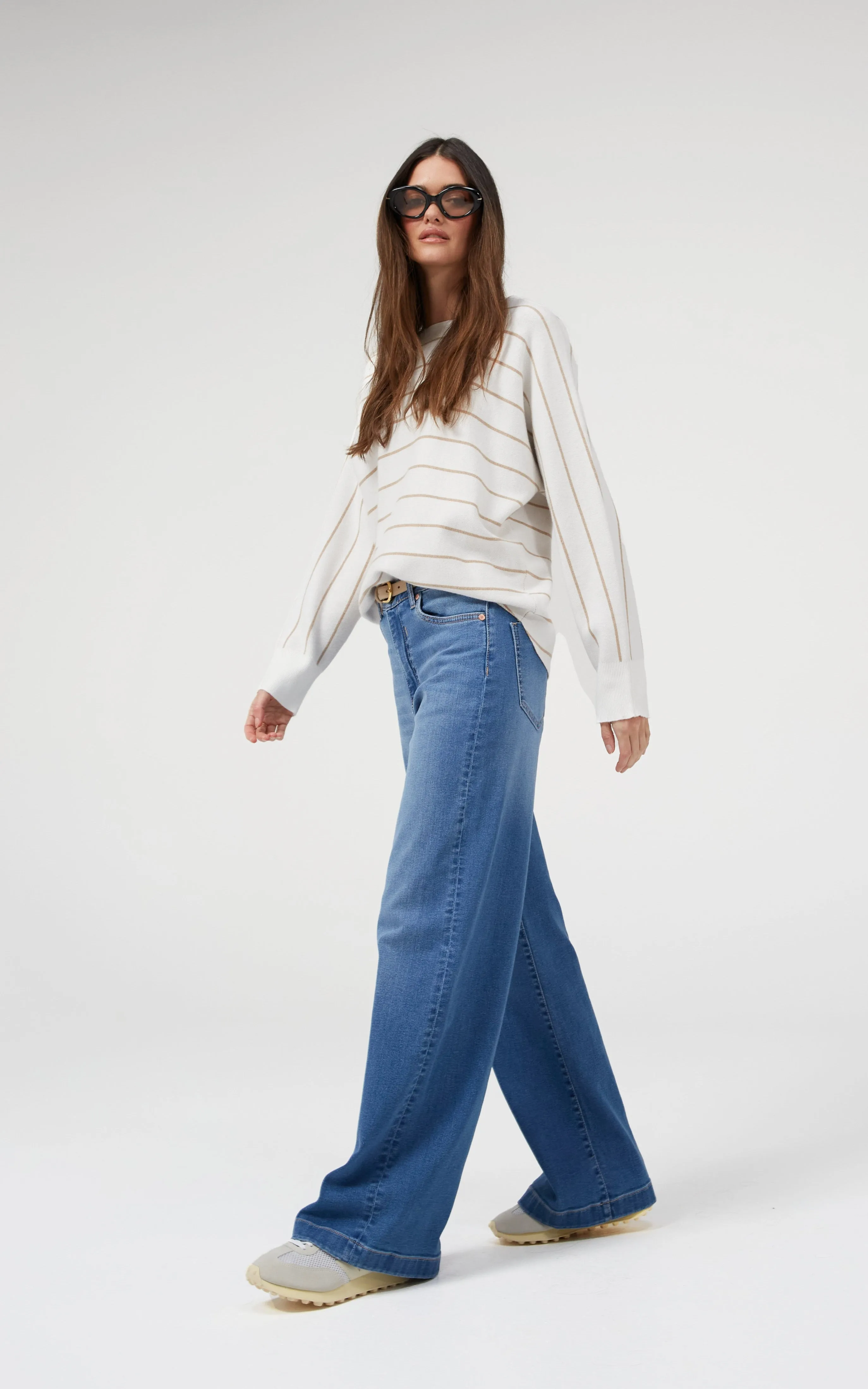 Darrie Pacific Blue Baggy Jeans