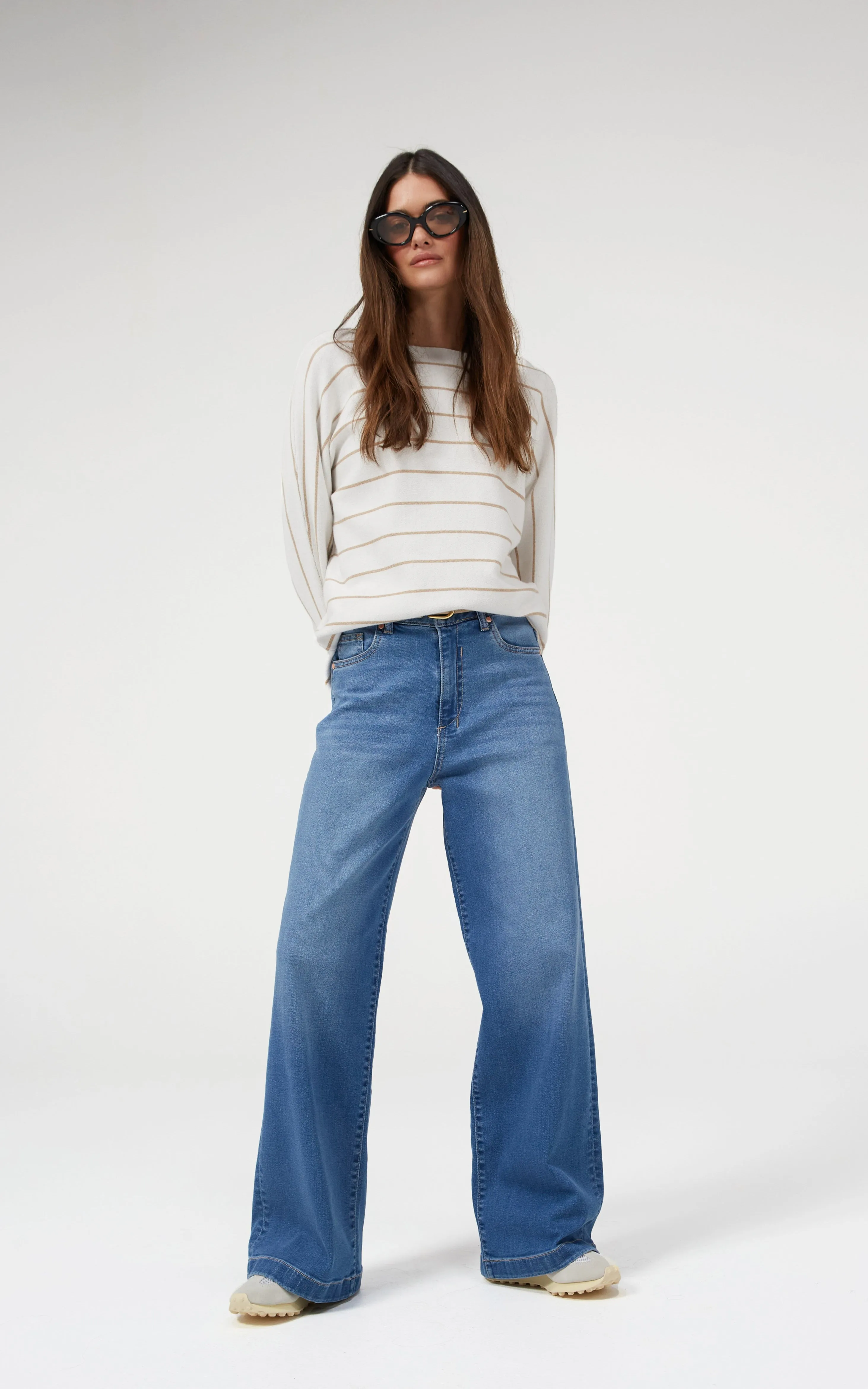 Darrie Pacific Blue Baggy Jeans
