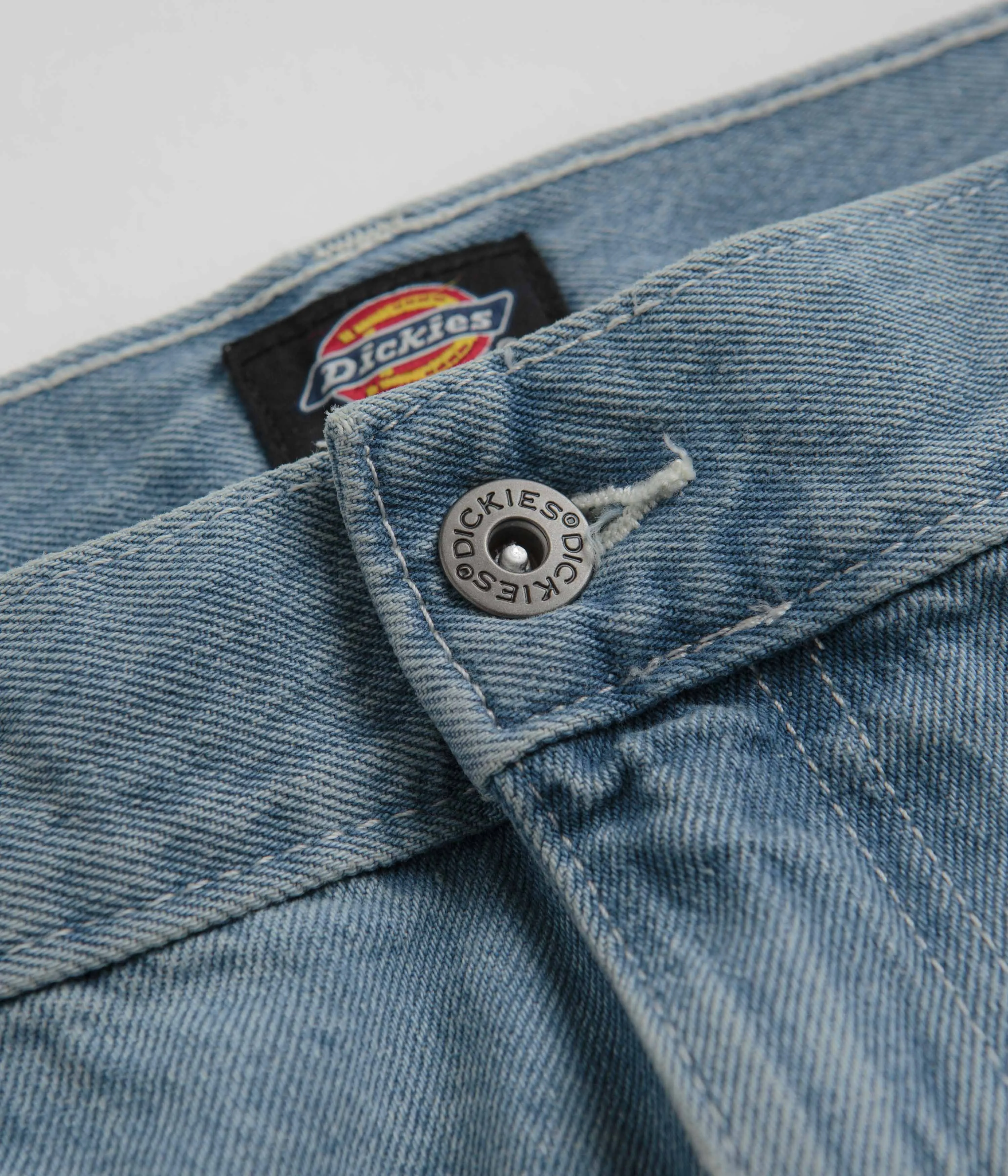 Dickies Double Knee Jeans - Light Wash