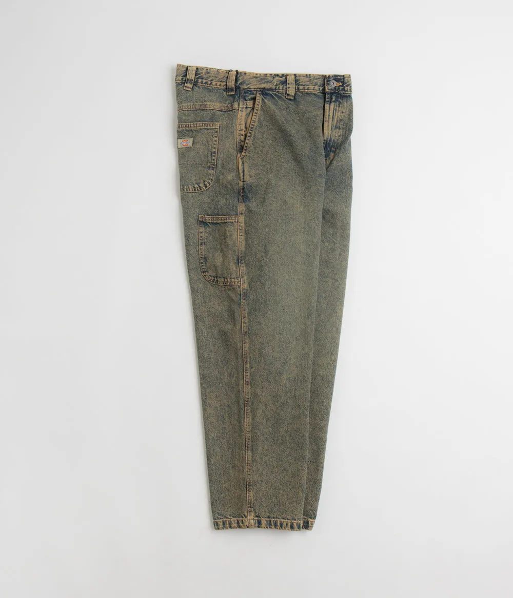 Dickies Madison Jeans - Yellow Fade Indigo