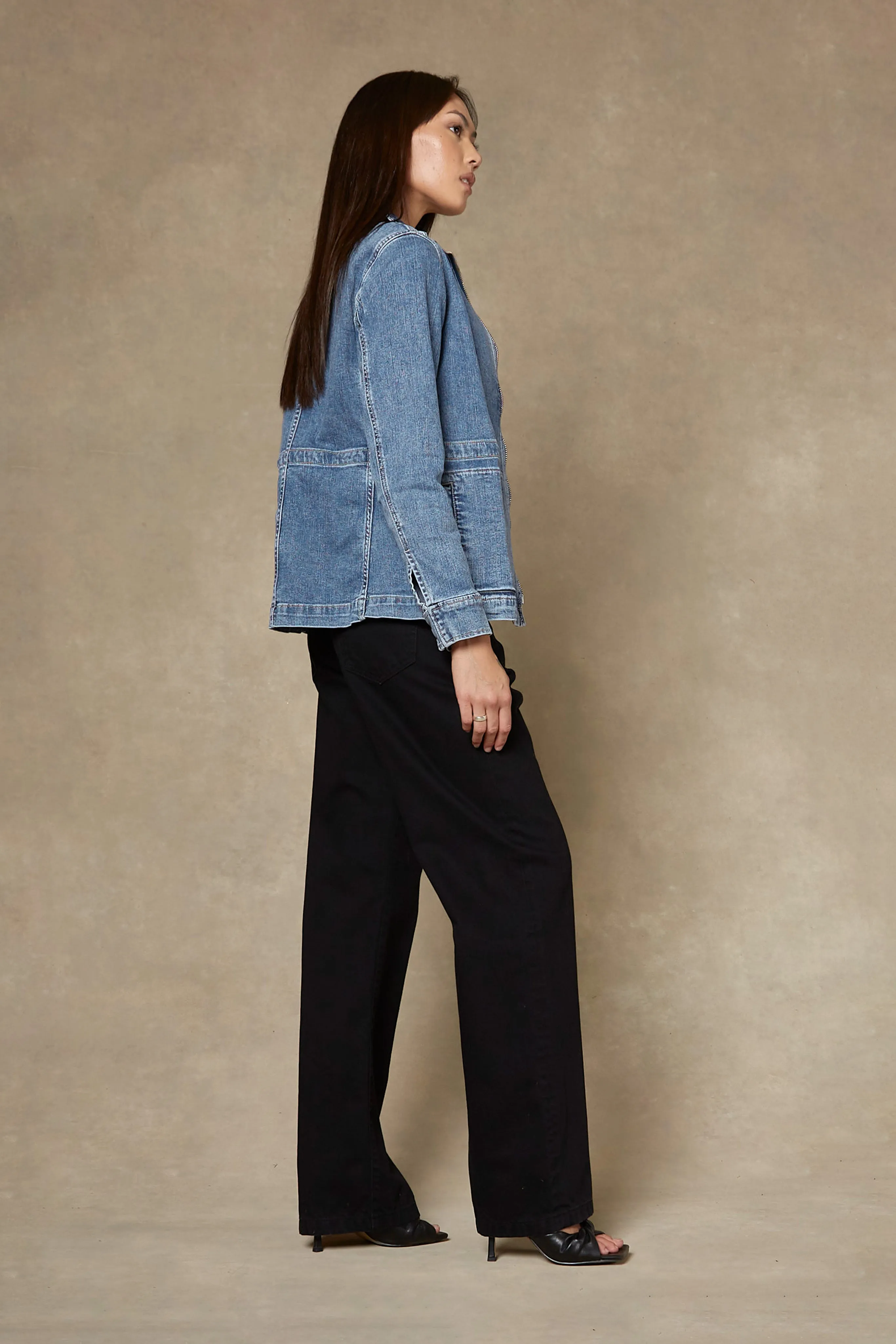 Ella Baggy Black Jeans