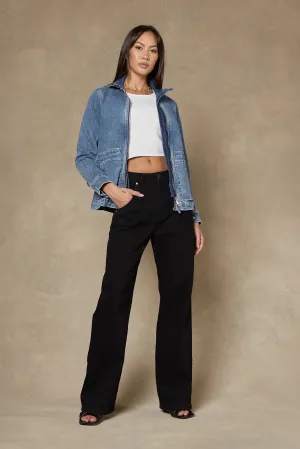 Ella Baggy Black Jeans