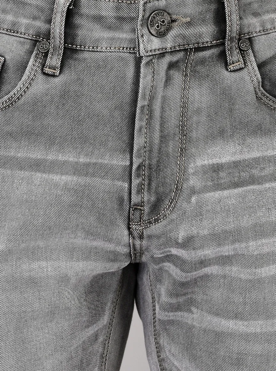Grey Straight Fit Jeans | JadeBlue