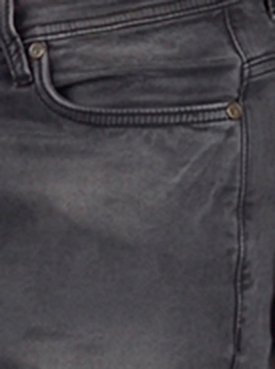 Grey Washed Slim Fit Jeans | JadeBlue