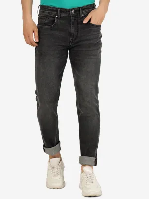 Grey Washed Slim Fit Jeans | JadeBlue