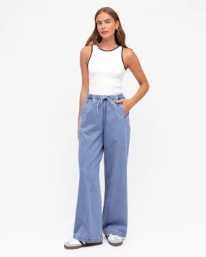 Hadley Denim Pants - Blue