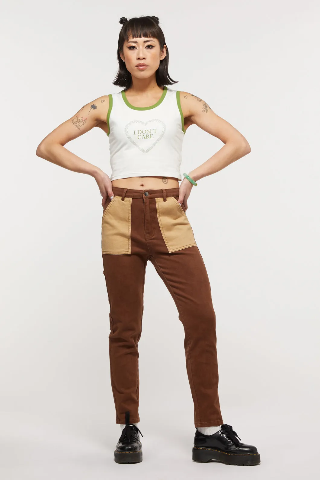 Hamlet Split Drill Jeans