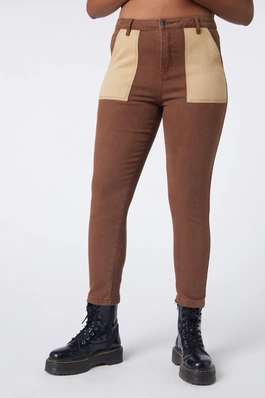 Hamlet Split Drill Jeans