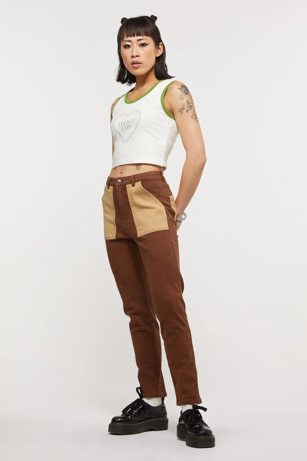 Hamlet Split Drill Jeans
