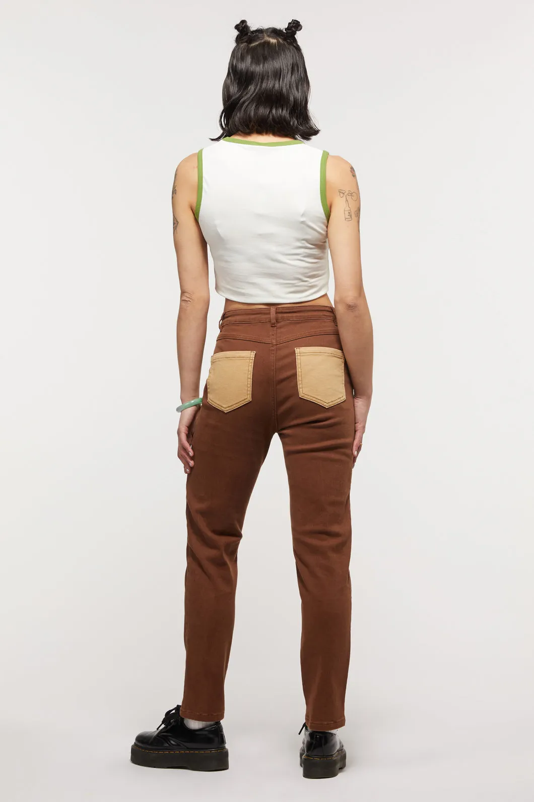 Hamlet Split Drill Jeans