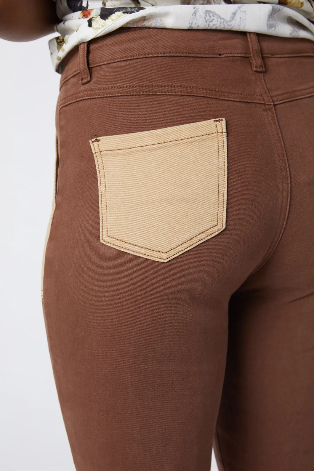 Hamlet Split Drill Jeans