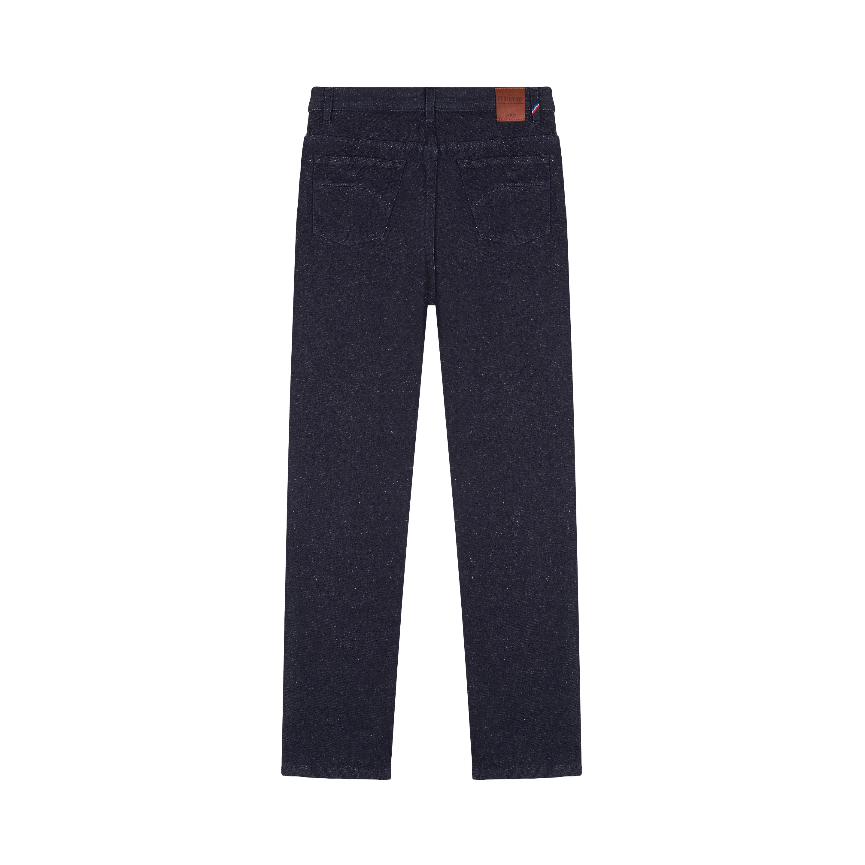 Hemp high waisted straight jeans