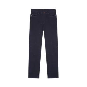 Hemp high waisted straight jeans