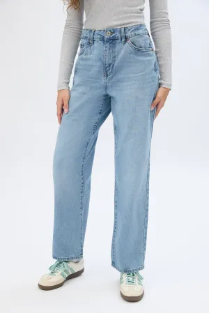 High Rise Baggy Jeans