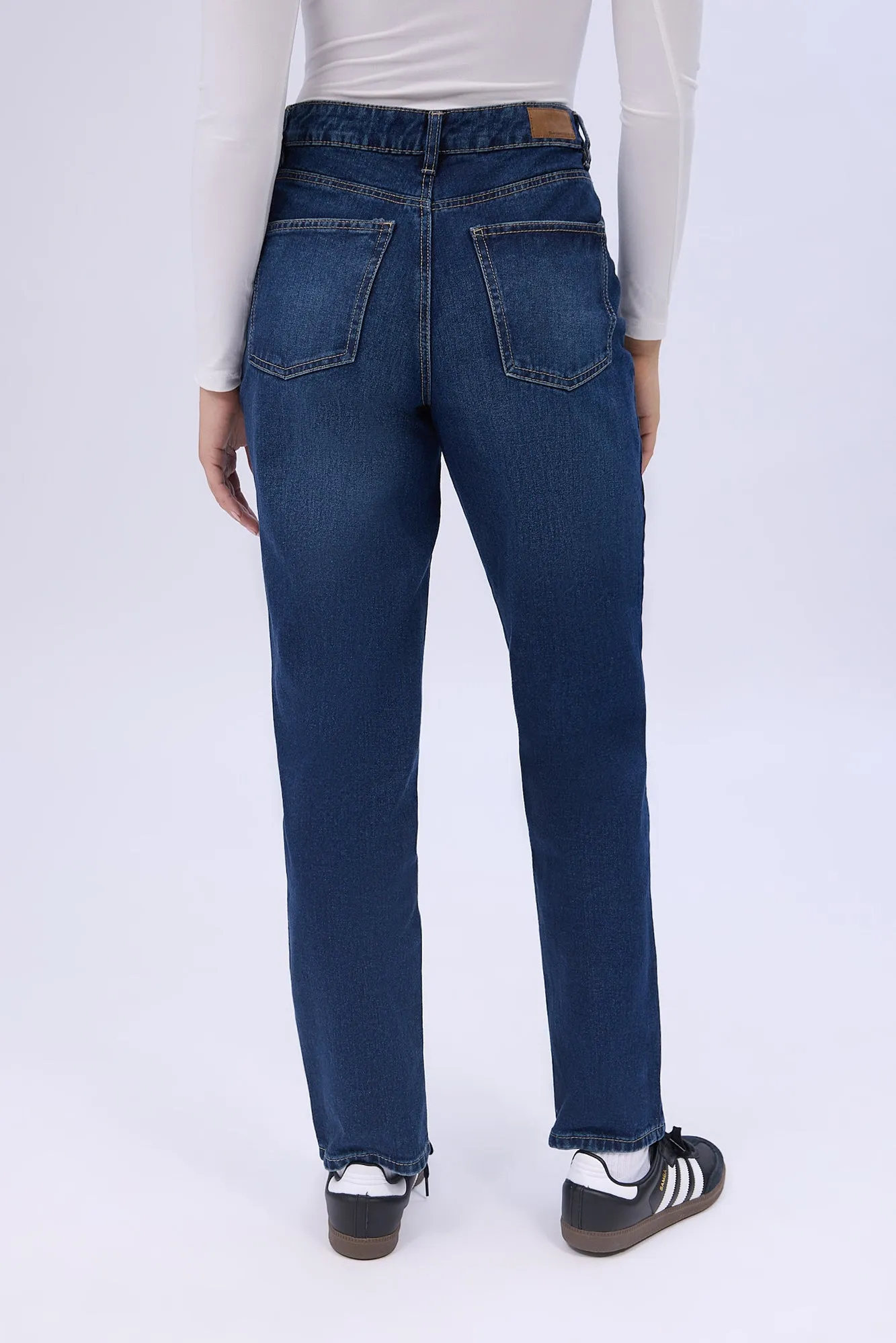 High Rise Baggy Jeans