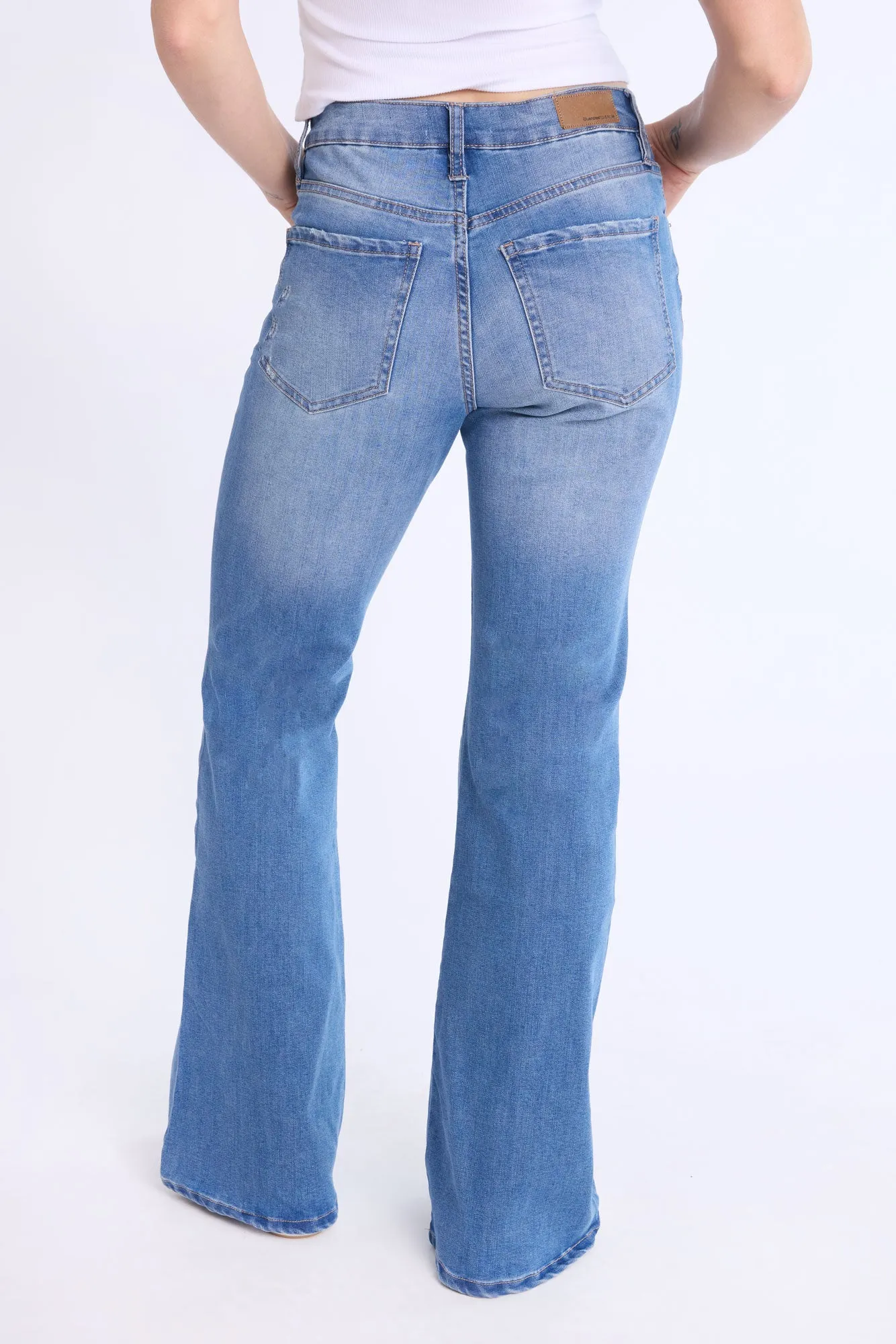 High Rise Flare Jeans