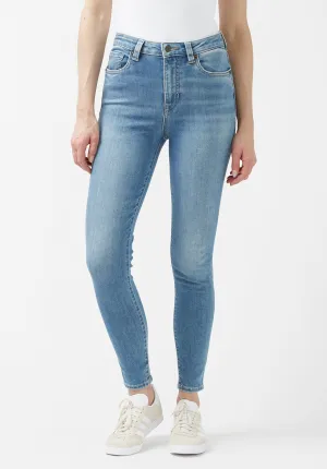 High Rise Skinny Skylar Women's Jeans, Light Vintage Blue - BL15659